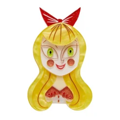 A Curiouser & Curiouser Alice Brooch