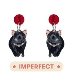 A Devilish Christmas Earrings (Imperfect)