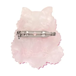 A Pooch Amongst The Pom Poms Mini Brooch
