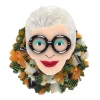 Adorned In Feathers Iris Brooch