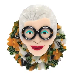 Adorned In Feathers Iris Brooch