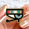 All-Seeing Eye Of Horus Enamel Pin