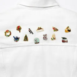 An Australian Christmas Complete Enamel Pin Pack - 12 Piece