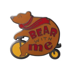 Bear With Me Enamel Pin
