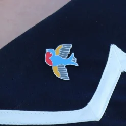 Betty Jo Sparrow Enamel Pin