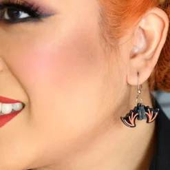 Bite Night Bat Earrings