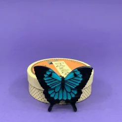 Blue Emperor Brooch