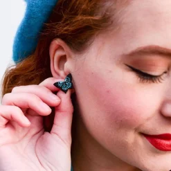 Blue Emperor Earrings