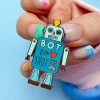 Bot To Trot Enamel Pin