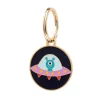 Close Encounter Enamel Pet Charm