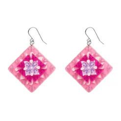 Cosy Comfort Earrings - Pink