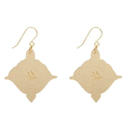 Cupid'S Aim Enamel Drop Earrings