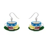 Cuppa Tea Drop Earrings