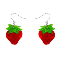 Darling Strawberry Drop Earrings