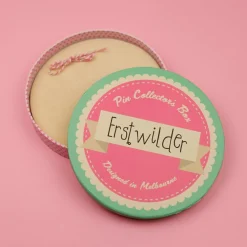 Enamel Pin Collectors Box (Cream)