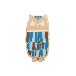 Feather Dress Enamel Pin