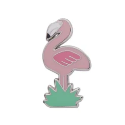 Flamboyant Flamingo Funk Enamel Pin