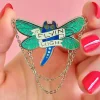 Flyin' High Enamel Pin