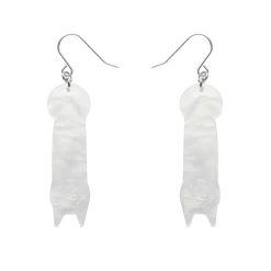 Halloween Hang-Up Bat Drop Earrings