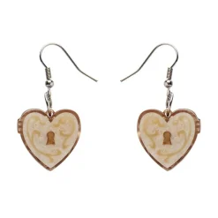 Heart Of Cache Drop Earrings