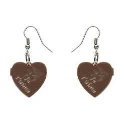 Heart Of Cache Drop Earrings