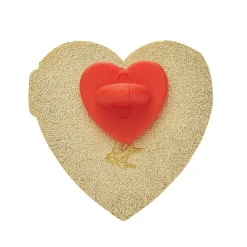 Heart Of Cache Enamel Pin