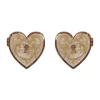 Heart Of Cache Stud Earrings