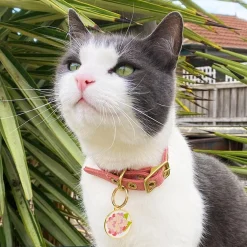 Heartfelt Hydrangea Enamel Pet Charm