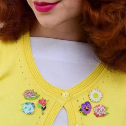 Heartfelt Hydrangea Enamel Pin