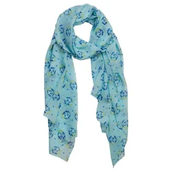 Heartfelt Hydrangea Neck Large Neck Scarf
