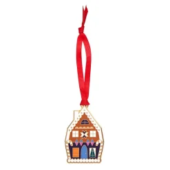 Holiday Home Enamel Tree Ornament