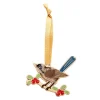 Holly Wagtail Christmas Tree Ornament