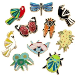 Jocelyn Proust Enamel Pin Pack - 10 Piece