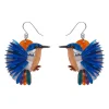 Kyrie Kingfisher Drop Earrings