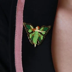 La Fee Verte Enamel Pin