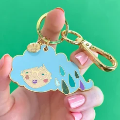 Lainey The Rainy Enamel Key Ring