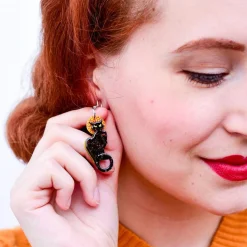 Le Chat Noir Earrings