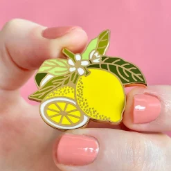 Lemon Drop Enamel Pin