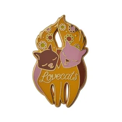 Love Cats Enamel Pin