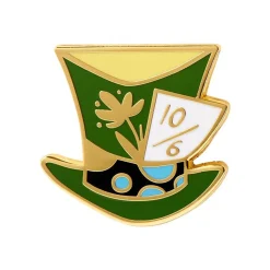 Mad Hatter'S Tea Party Hat Enamel Pin