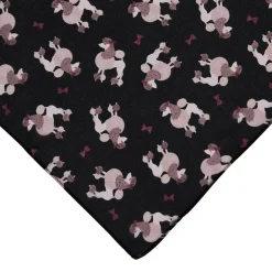 Madame Caniche Head Scarf - Black