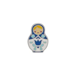 Matryoshka Memories Small Enamel Pin