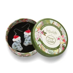 Mr. & Mrs. Bear Drop Earrings