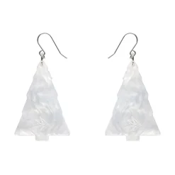 O Christmas Tree Drop Earrings