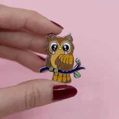 Owl Eyes On You Enamel Pin