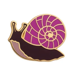 Painted Shell Enamel Pin