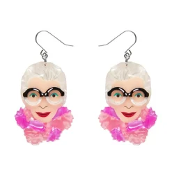 Pretty In Pom Poms Iris Drop Earrings