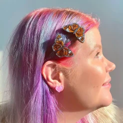 Prince Of Orange Hair Clips Set - 2 Piece