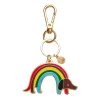 Rainbow Ruff Key Ring