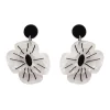 Remembrance Poppy Drop Earrings